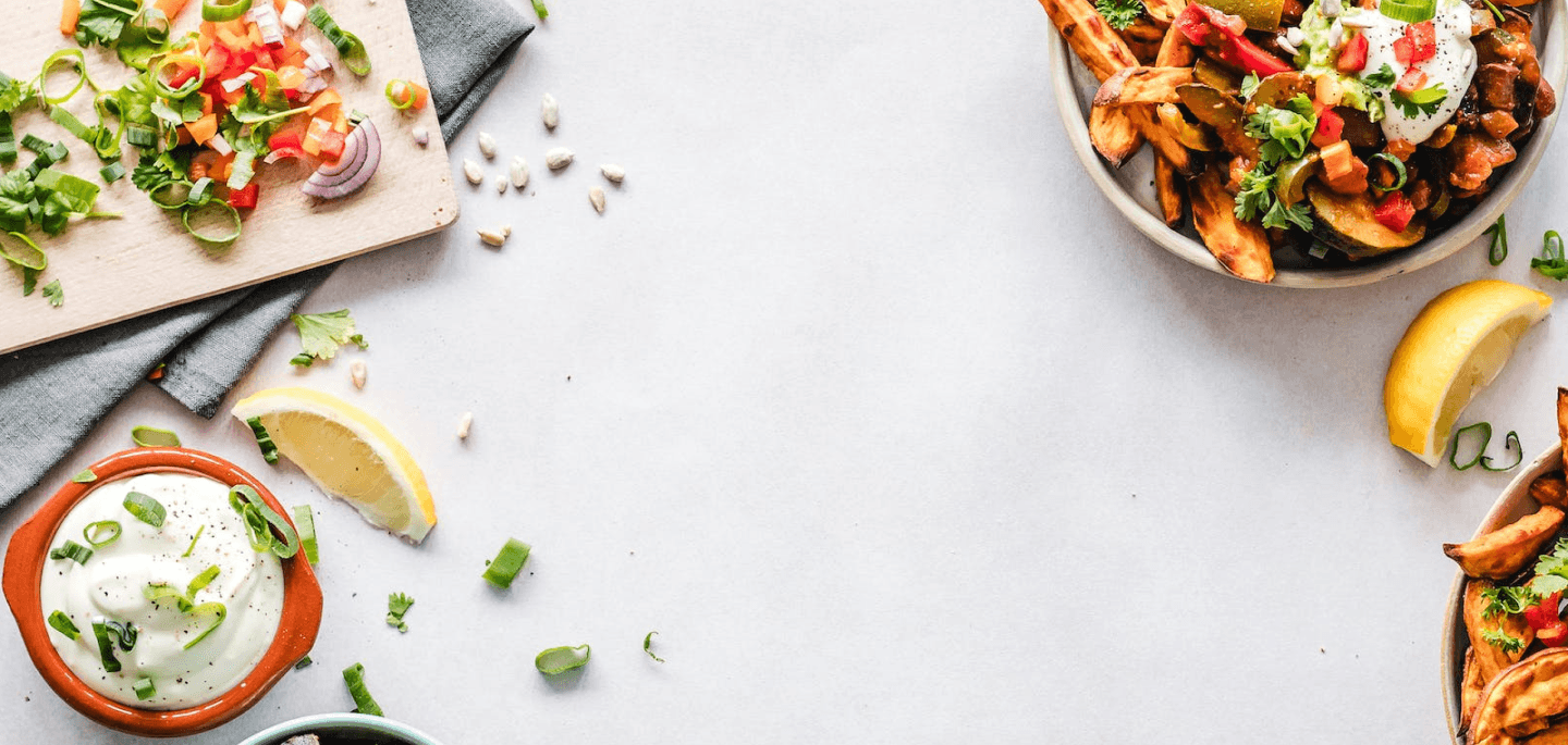 Contactless QR food ordering system interface for restaurants